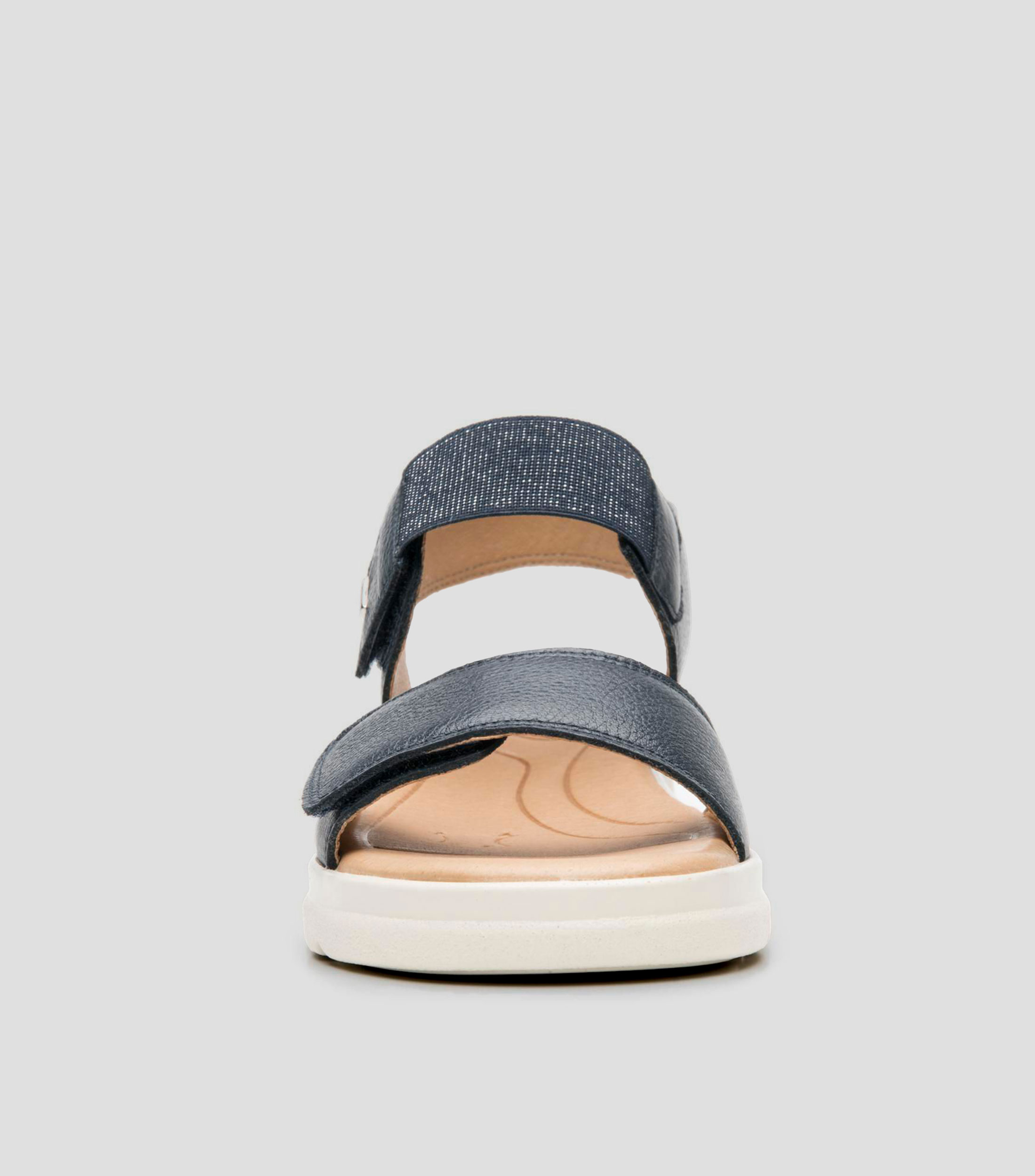 Sandalias con tacón bajo de cuña Dariana Mujer